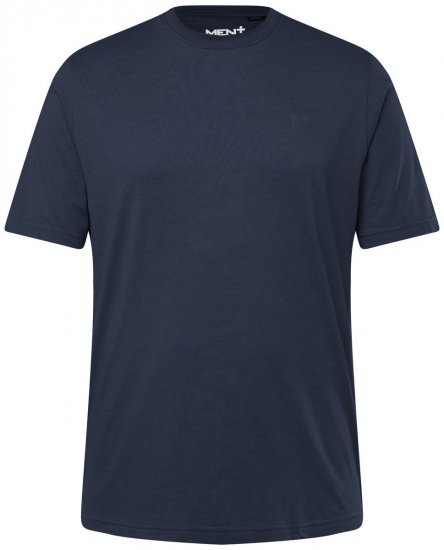 Men+ 276 Camiseta cuello redondo Azul marino - Camisetas - Camisetas - 2XL-14XL