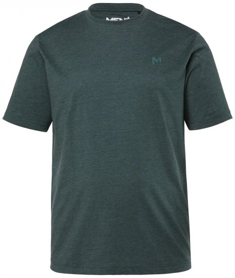Men+ 276 Camiseta cuello redondo Verde oscuro - Camisetas - Camisetas - 2XL-14XL