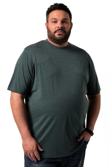 Men+ 276 Camiseta cuello redondo Verde oscuro - Camisetas - Camisetas - 2XL-14XL