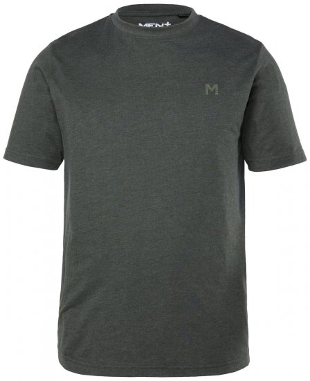 Men+ 276 Camiseta cuello redondo Verde oliva - Camisetas - Camisetas - 2XL-14XL