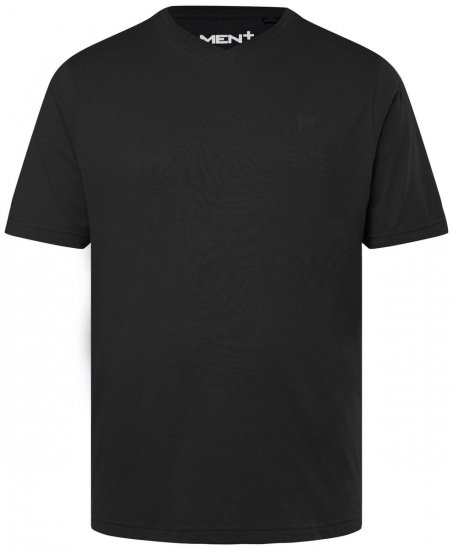 Men+ 279 Camiseta cuello de pico Negro - Camisetas - Camisetas - 2XL-14XL