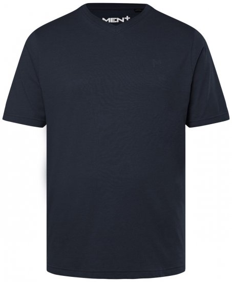 Men+ 279 Camiseta cuello de pico Azul marino - Camisetas - Camisetas - 2XL-14XL