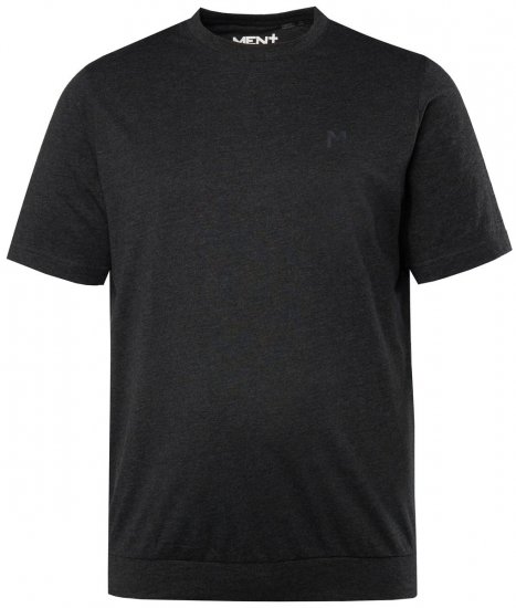 Men+ 308 Camiseta bellyfit Negro - Camisetas - Camisetas - 2XL-14XL