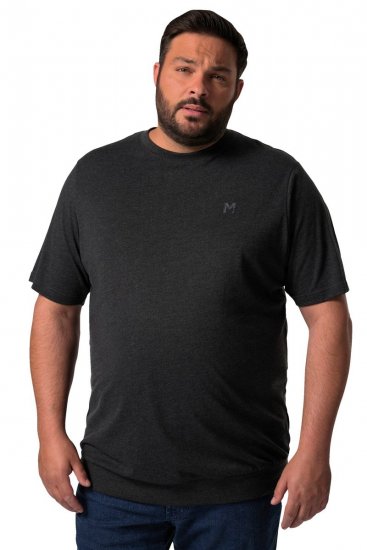 Men+ 308 Camiseta bellyfit Negro - Camisetas - Camisetas - 2XL-14XL