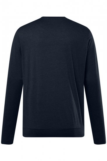 Men+ 313 Camiseta manga larga bellyfit Azul marino - Camisetas - Camisetas - 2XL-14XL