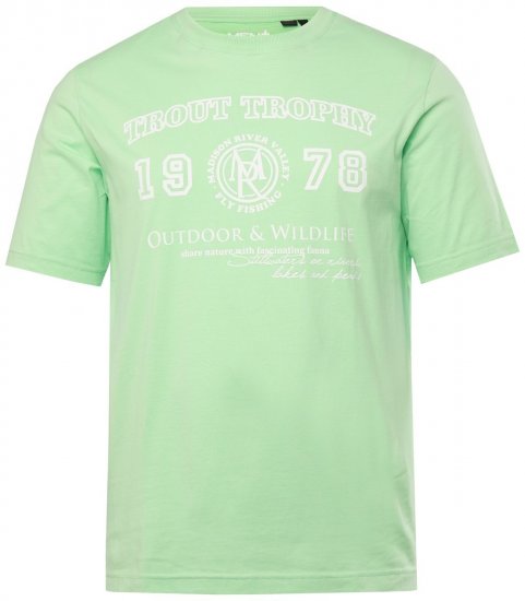 Men+ 424 Camiseta Trout Trophy Verde menta - Camisetas - Camisetas - 2XL-14XL
