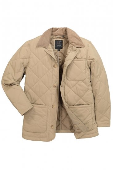 JP1880 836628 Chaqueta acolchada estilo western Beige oscuro - Chaquetas - Chaquetas Tallas Grandes 2XL-8XL