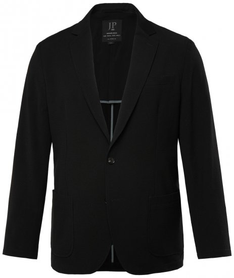 JP1880 San Remo Flexnamic Blazer de seersucker Negro - Trajes - Trajes 2XL-8XL