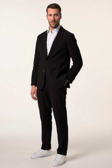 JP1880 San Remo Flexnamic Blazer de seersucker Negro - Trajes - Trajes 2XL-8XL