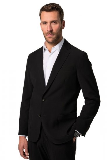 JP1880 San Remo Flexnamic Blazer de seersucker Negro - Trajes - Trajes 2XL-8XL