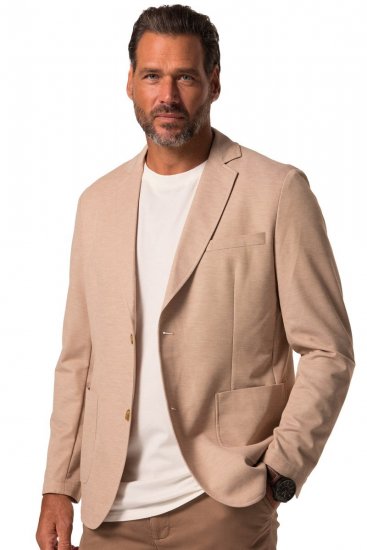 JP1880 836698 Blazer en calidad elástica Beige - Trajes - Trajes 2XL-8XL