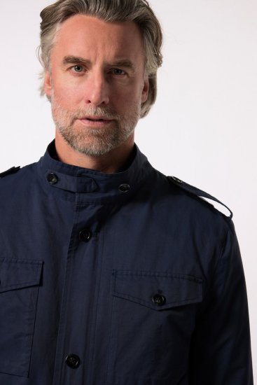 Boston Park 779 Chaqueta field con cuello alto Azul marino - Chaquetas - Chaquetas Tallas Grandes 2XL-8XL