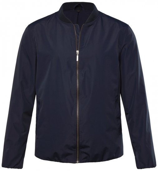 Men+ 823 Chaqueta bomber ultraligera bellyfit Azul marino - Chaquetas - Chaquetas Tallas Grandes 2XL-8XL