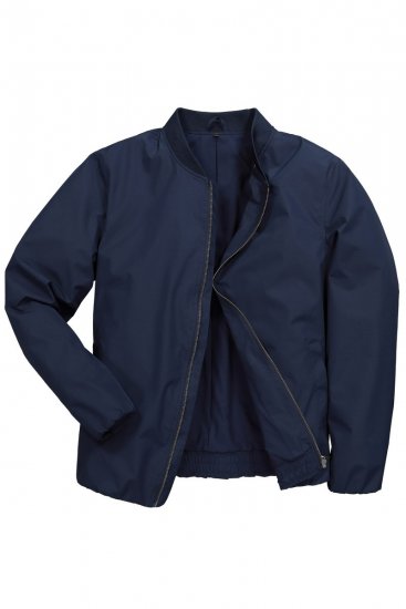 Men+ 823 Chaqueta bomber ultraligera bellyfit Azul marino - Chaquetas - Chaquetas Tallas Grandes 2XL-8XL