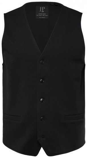 JP1880 New York Flexnamic Chaleco de punto Negro - Trajes - Trajes 2XL-8XL