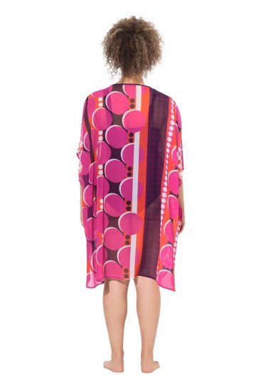 Ulla Popken 836864 Vestido Rosa - Caftanes - 
