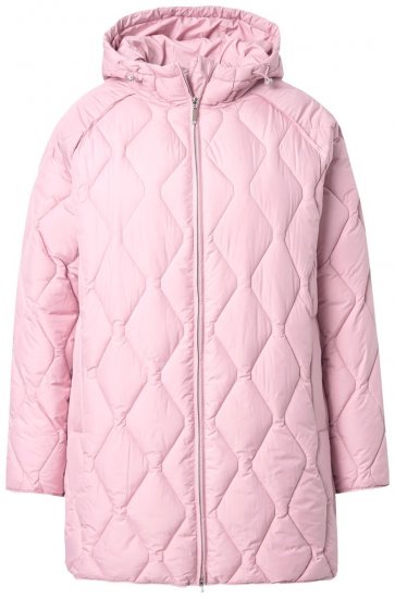 Ulla Popken 837208 Chaqueta acolchada Rosa palo - Chaquetas - Chaquetas para mujer en tallas grandes