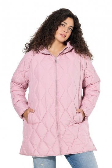Ulla Popken 837208 Chaqueta acolchada Rosa palo - Chaquetas - Chaquetas para mujer en tallas grandes