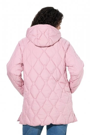 Ulla Popken 837208 Chaqueta acolchada Rosa palo - Chaquetas - Chaquetas para mujer en tallas grandes