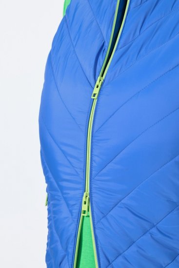 Ulla Popken 837409 Chaleco HYPRAR acolchado Azul - Chalecos - 