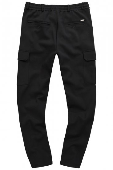 JP1880 New York Flexnamic Pantalón de punto con bolsillos cargo Negro - Trajes - Trajes 2XL-8XL