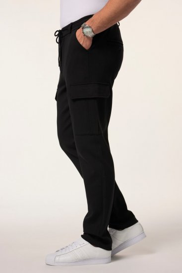 JP1880 New York Flexnamic Pantalón de punto con bolsillos cargo Negro - Trajes - Trajes 2XL-8XL