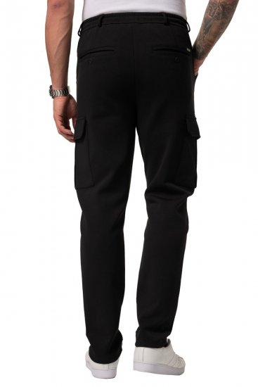 JP1880 New York Flexnamic Pantalón de punto con bolsillos cargo Negro - Trajes - Trajes 2XL-8XL