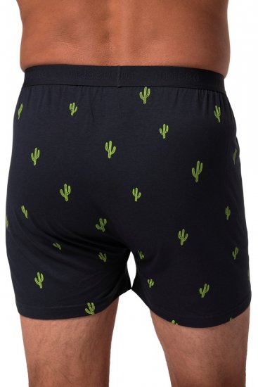 JP1880 837629 Calzoncillos bóxer FLEXNAMIC® con estampado de cactus Azul marino pack de 2 - Ropa interior - Ropa interior 2XL-8XL