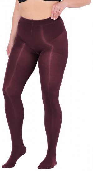Ulla Popken 837870 Medias 100 den Rojo baya - Medias & calcetines -