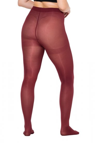 Ulla Popken 837870 Medias 100 den Burdeos - Medias & calcetines - 