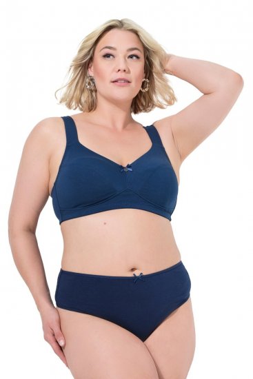 Ulla Popken 838637 Tangas pack de 3 Azul marino - Bragas - 