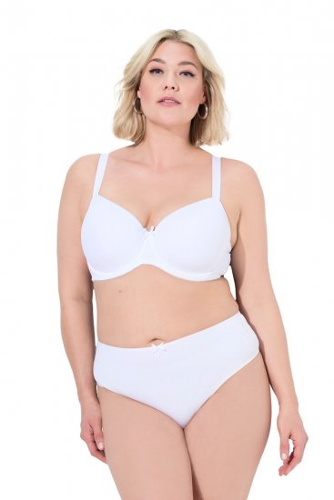 Ulla Popken 838637 Tangas pack de 3 Blanco - Bragas - 