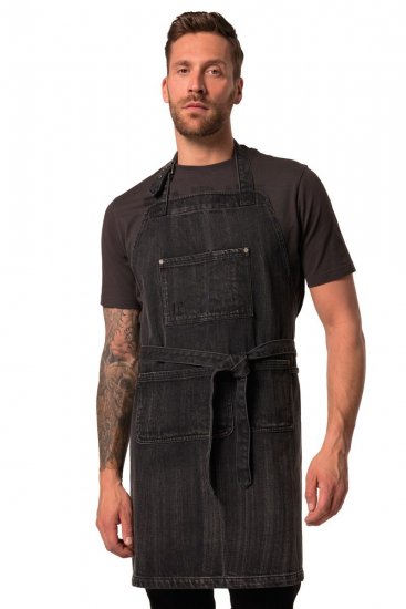 JP1880 838644 Delantal de barbacoa Negro - Delantales - 