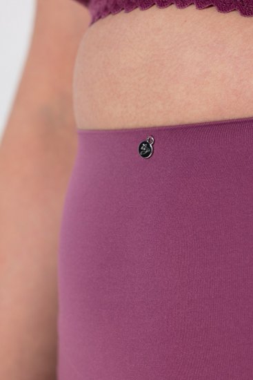 Ulla Popken 838675 Bragas de talle alto Morado oscuro - Bragas - 