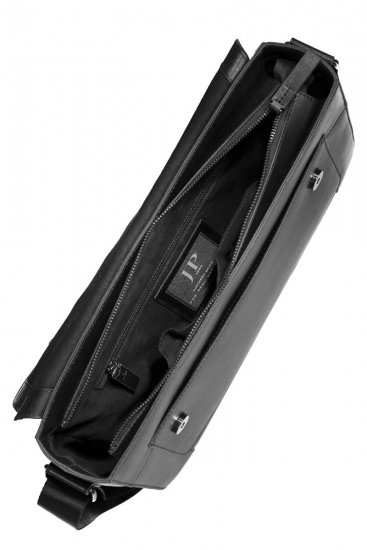 JP1880 838833 Bandolera de piel Negro - Bolsos - 