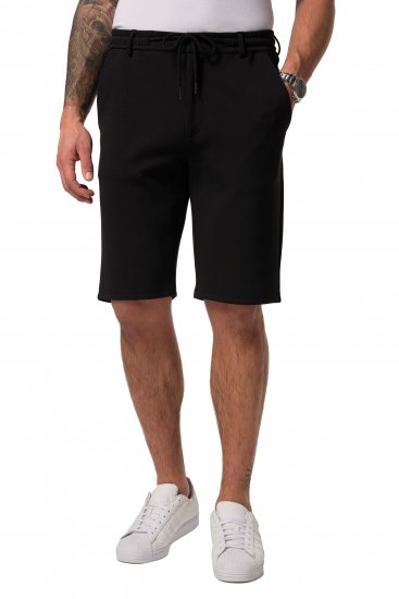 JP1880 Jersey Bermuda Chino Shorts Flexnamic Black - Pantalones cortos - Pantalones cortos W40-W60