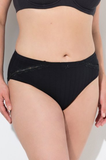 Ulla Popken 839167 Bragas con encaje pack de 4 Multicolor - Bragas - 