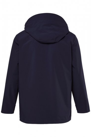 Men+ 215 Chubasquero con capucha Azul marino - Chaquetas - Chaquetas Tallas Grandes 2XL-8XL
