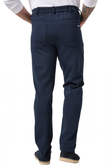 JP1880 New York Flexnamic Pantalón de punto con cinco bolsillos Azul marino - Trajes - Trajes 2XL-8XL