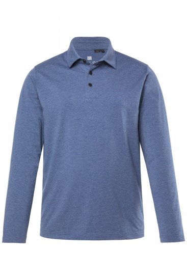 JAY-PI Quickdry Polo Long Sleeve Blue - Polos - Polos 2XL-8XL