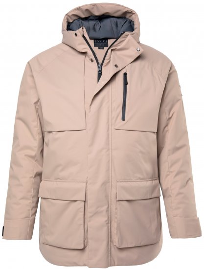 Jay-Pi Jacket Technical Waterproof Windproof Dusty Pink - Chaquetas - Chaquetas Tallas Grandes 2XL-8XL