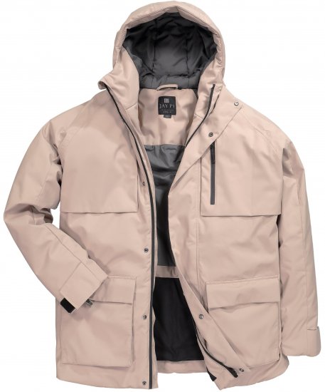 Jay-Pi Jacket Technical Waterproof Windproof Dusty Pink - Chaquetas - Chaquetas Tallas Grandes 2XL-8XL