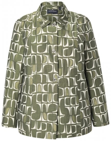 Ulla Popken 839781 Chaqueta Gris - Chaquetas - Chaquetas para mujer en tallas grandes