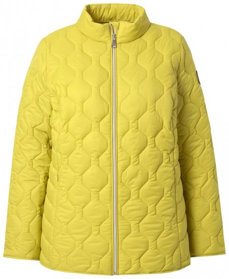 Ulla Popken 840050 Chaqueta acolchada Azul claro - Chaquetas - Chaquetas para mujer en tallas grandes