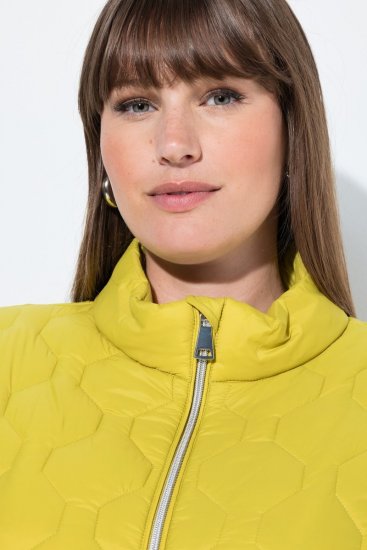 Ulla Popken 840050 Chaqueta acolchada Azul claro - Chaquetas - Chaquetas para mujer en tallas grandes