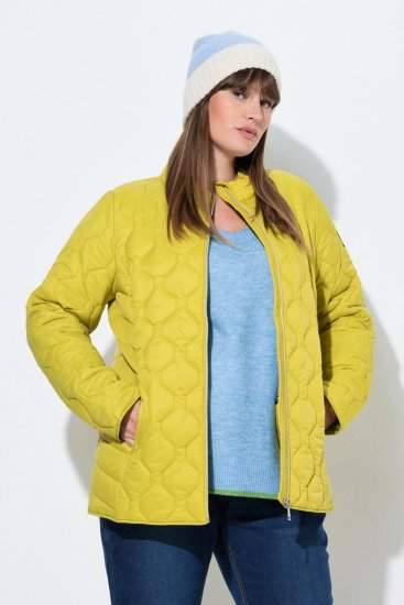 Ulla Popken 840050 Chaqueta acolchada Azul claro - Chaquetas - Chaquetas para mujer en tallas grandes
