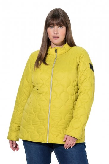 Ulla Popken 840050 Chaqueta acolchada Azul claro - Chaquetas - Chaquetas para mujer en tallas grandes