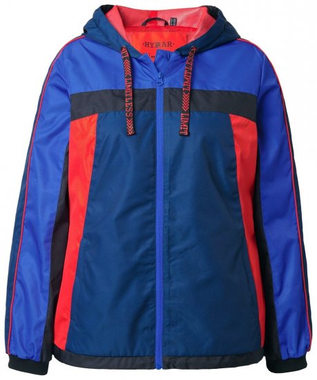 Ulla Popken 840094 Chaqueta técnica Azul marino - Chaquetas - Chaquetas para mujer en tallas grandes