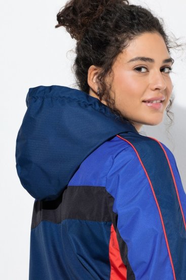 Ulla Popken 840094 Chaqueta técnica Azul marino - Chaquetas - Chaquetas para mujer en tallas grandes