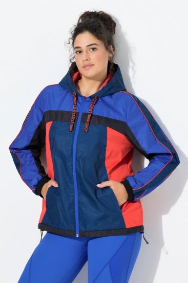 Ulla Popken 840094 Chaqueta técnica Azul marino - Chaquetas - Chaquetas para mujer en tallas grandes